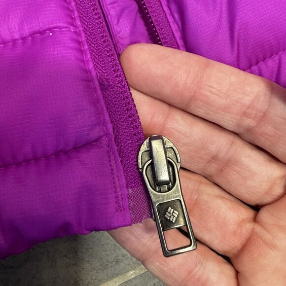 Columbia Powder Pillow Hybrid Jacket Women's XL Pink/Black NWOT - Picture 15 of 16